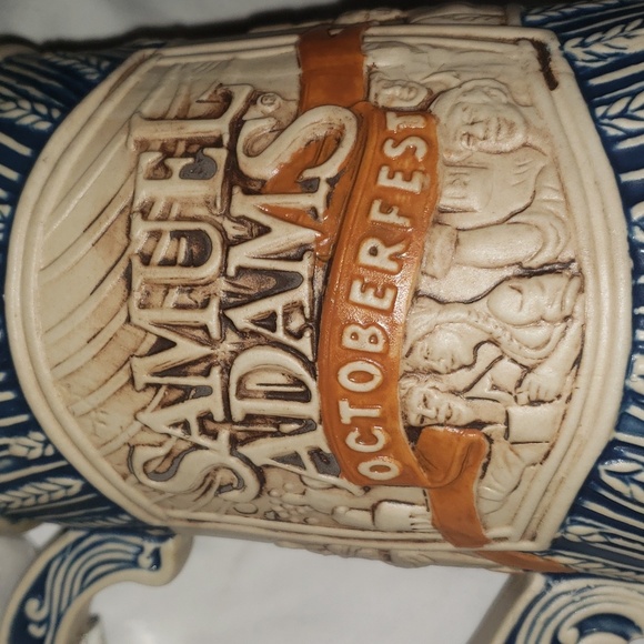 Samuel Adams 2013 & 2014 commemorative Octoberfest collectable steins - Picture 14 of 14